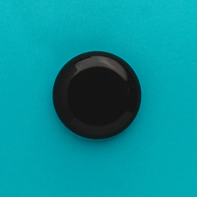 Black Dome Lid Smooth 53/400
