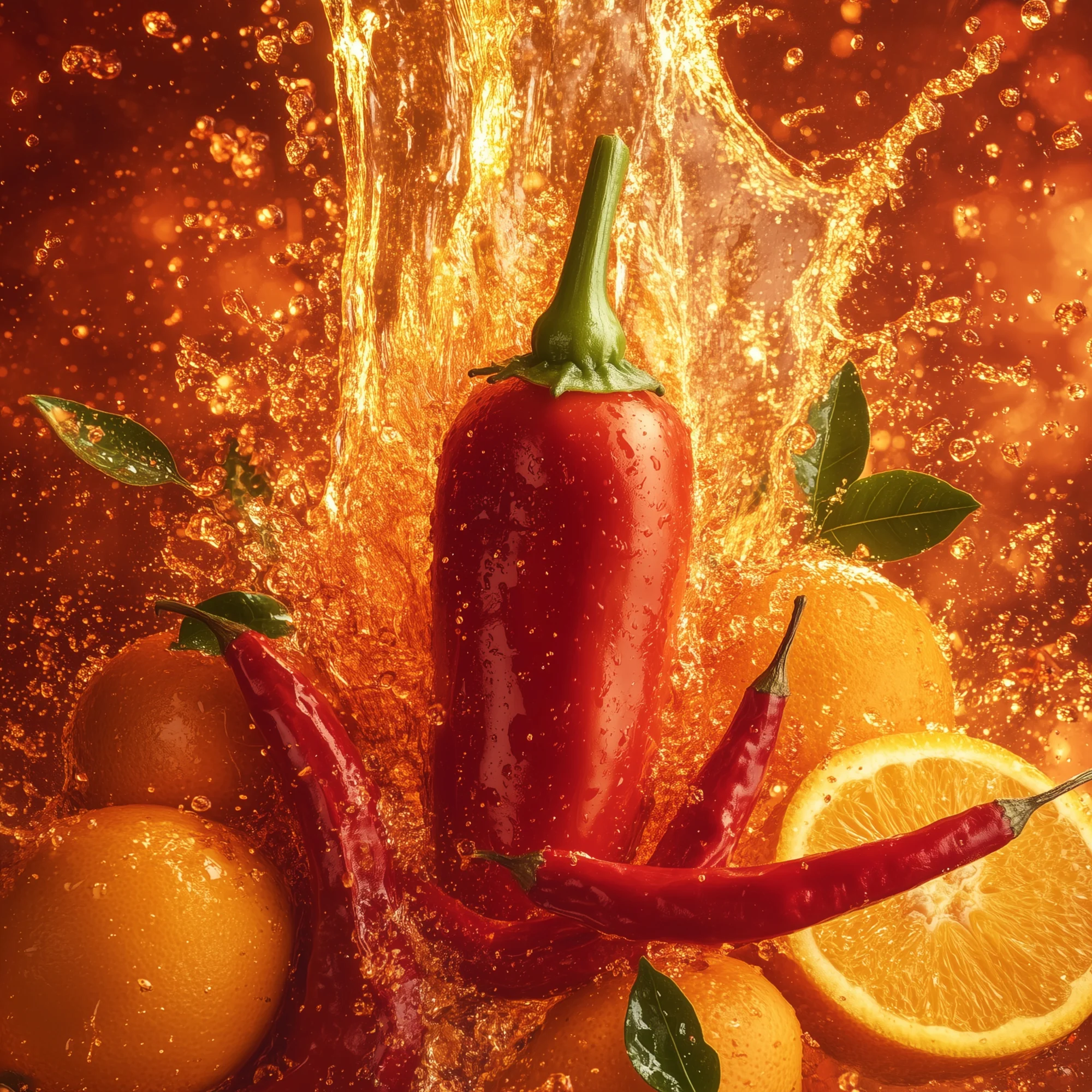 Sweet Orange Chili Pepper Fragrance Oil