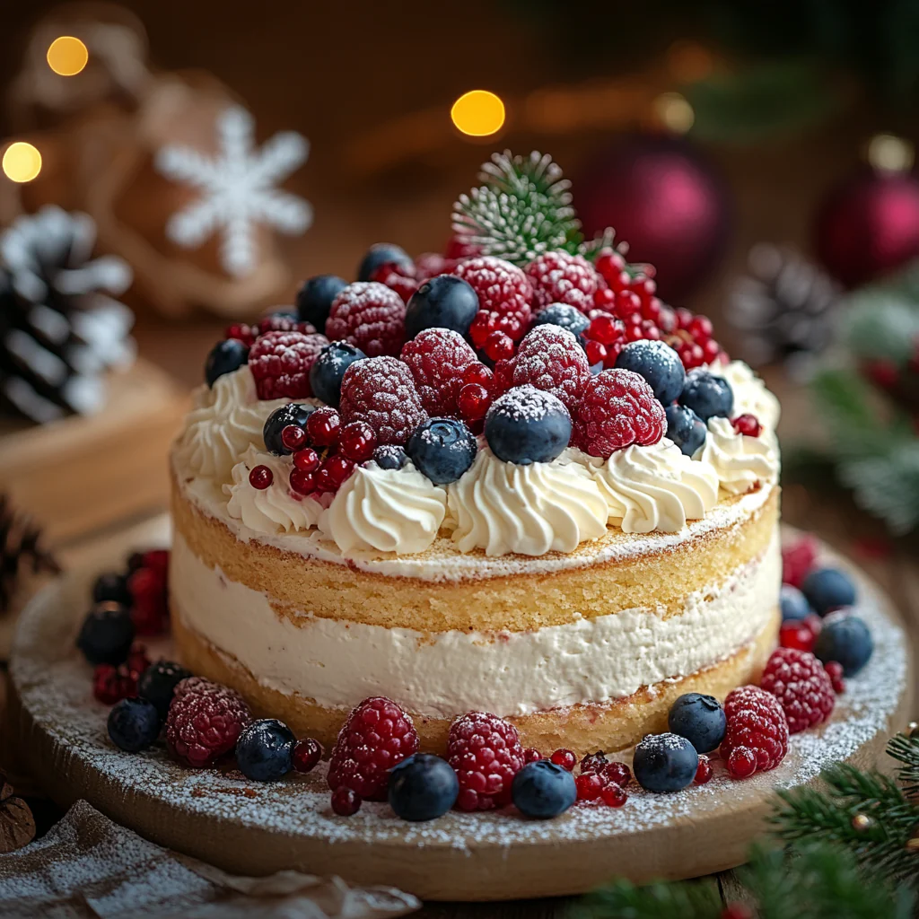 Winterberry Chantilly Cake Fragrance Oil